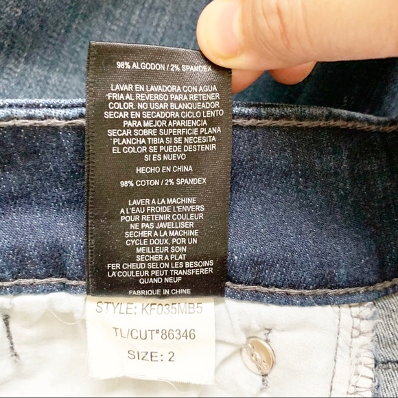 Kut from the Kloth Cropped Capri Denim Jeans - Picture 8 of 8